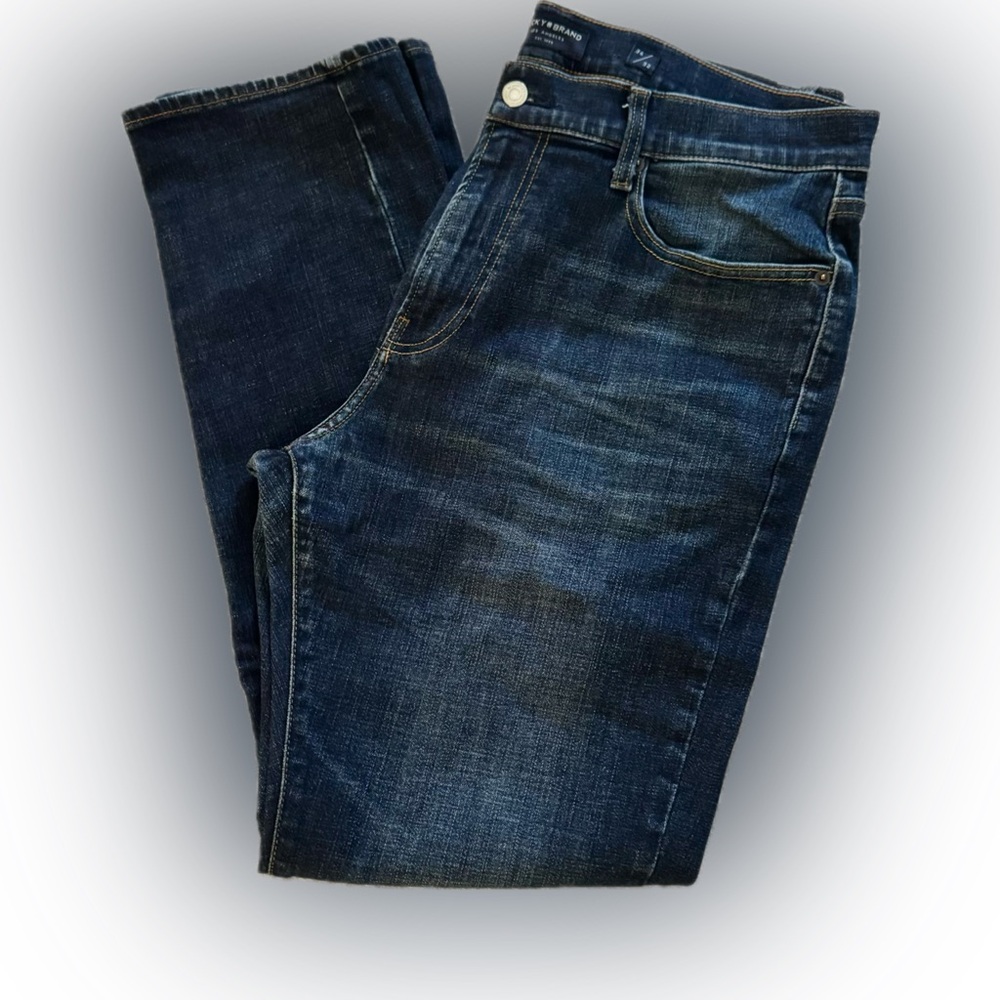 Lucky Brand Dark Blue 410 Athletic SlimFit Jeans